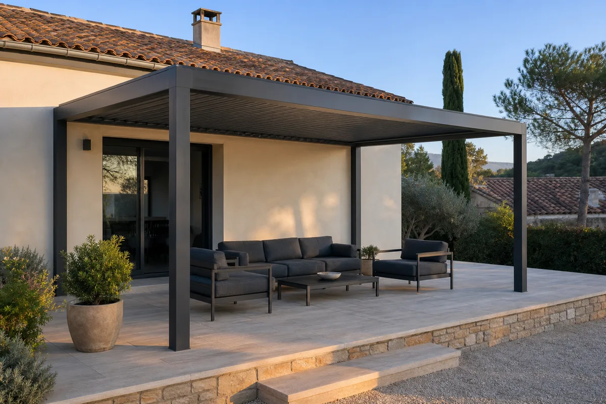 Prix d'une pergola bioclimatique : le budget réel
